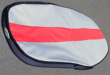 
windsurfing board bag with a collar